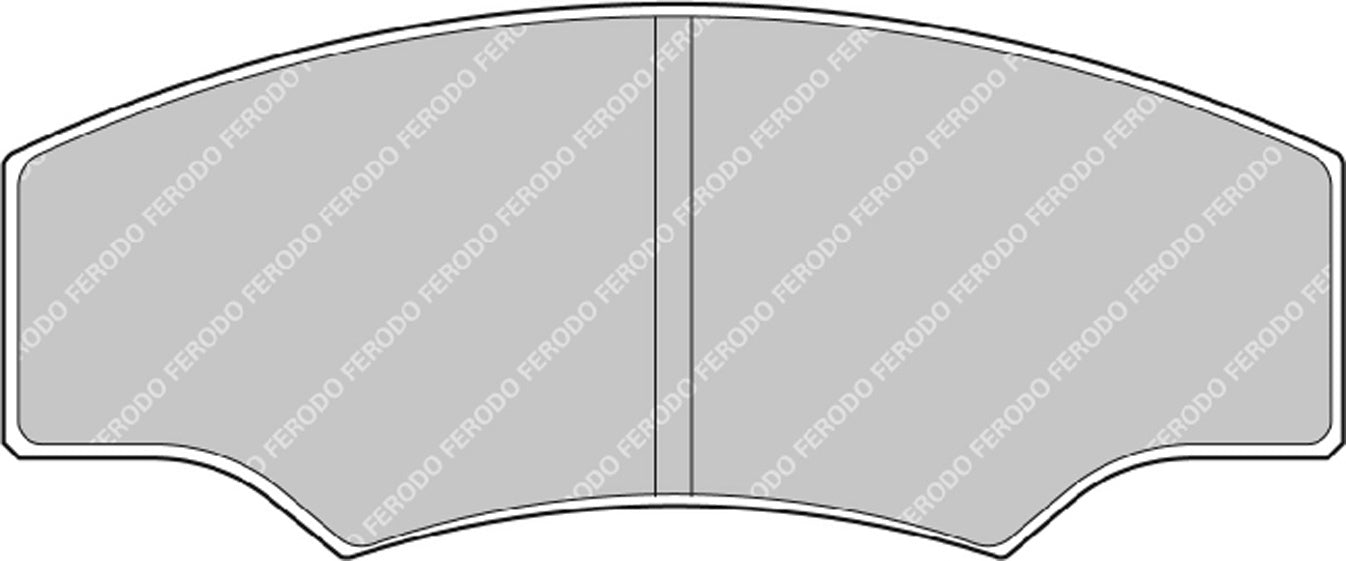Ferodo Brake Pad Set FRP218H DS2500