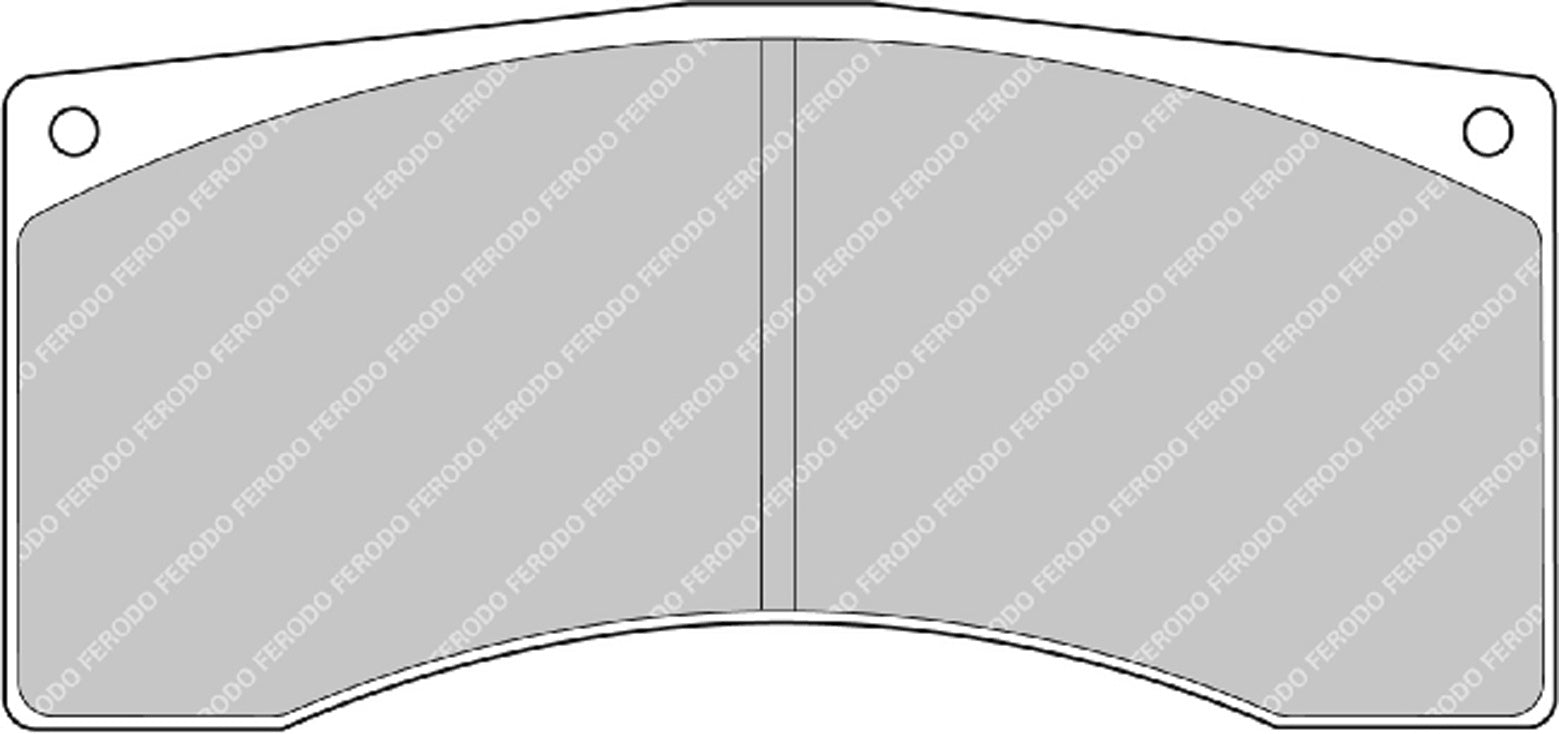 Ferodo Brake Pad Set FRP3007Z DSUNO