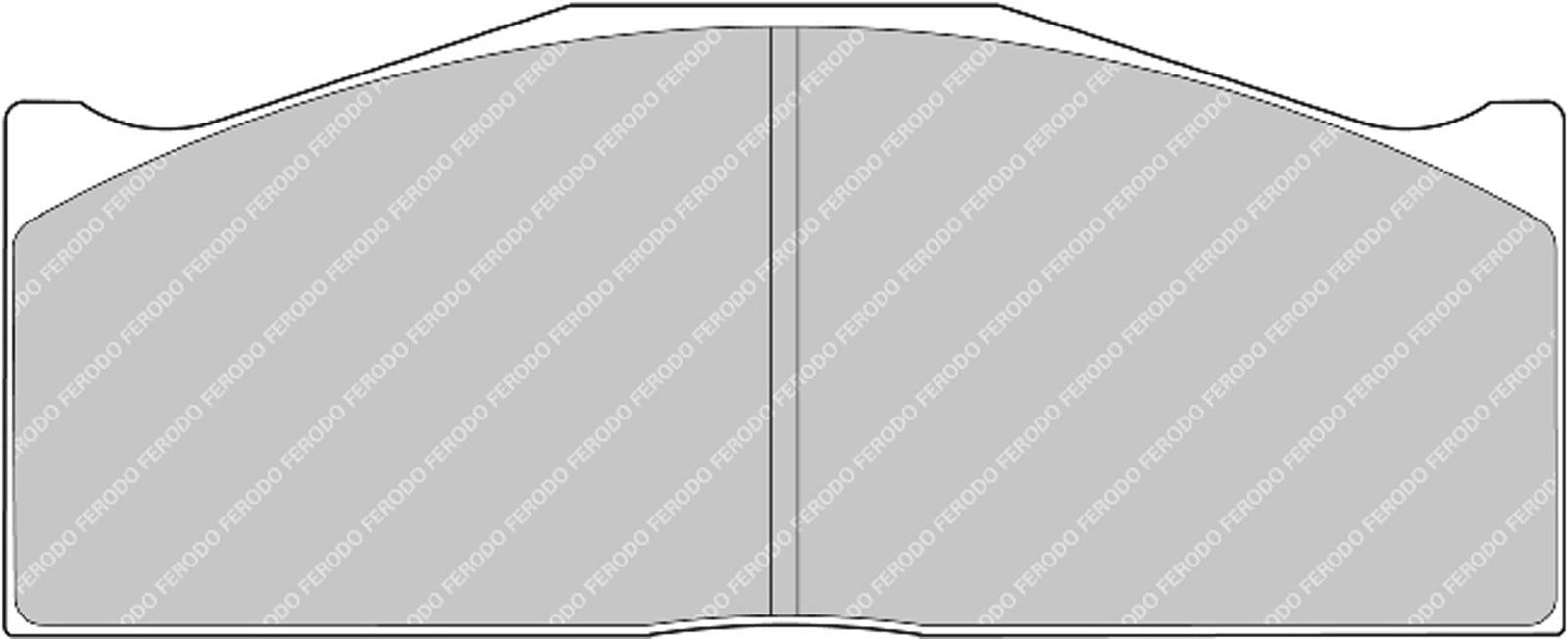 Ferodo Brake Pad Set FRP3040Z DSUNO