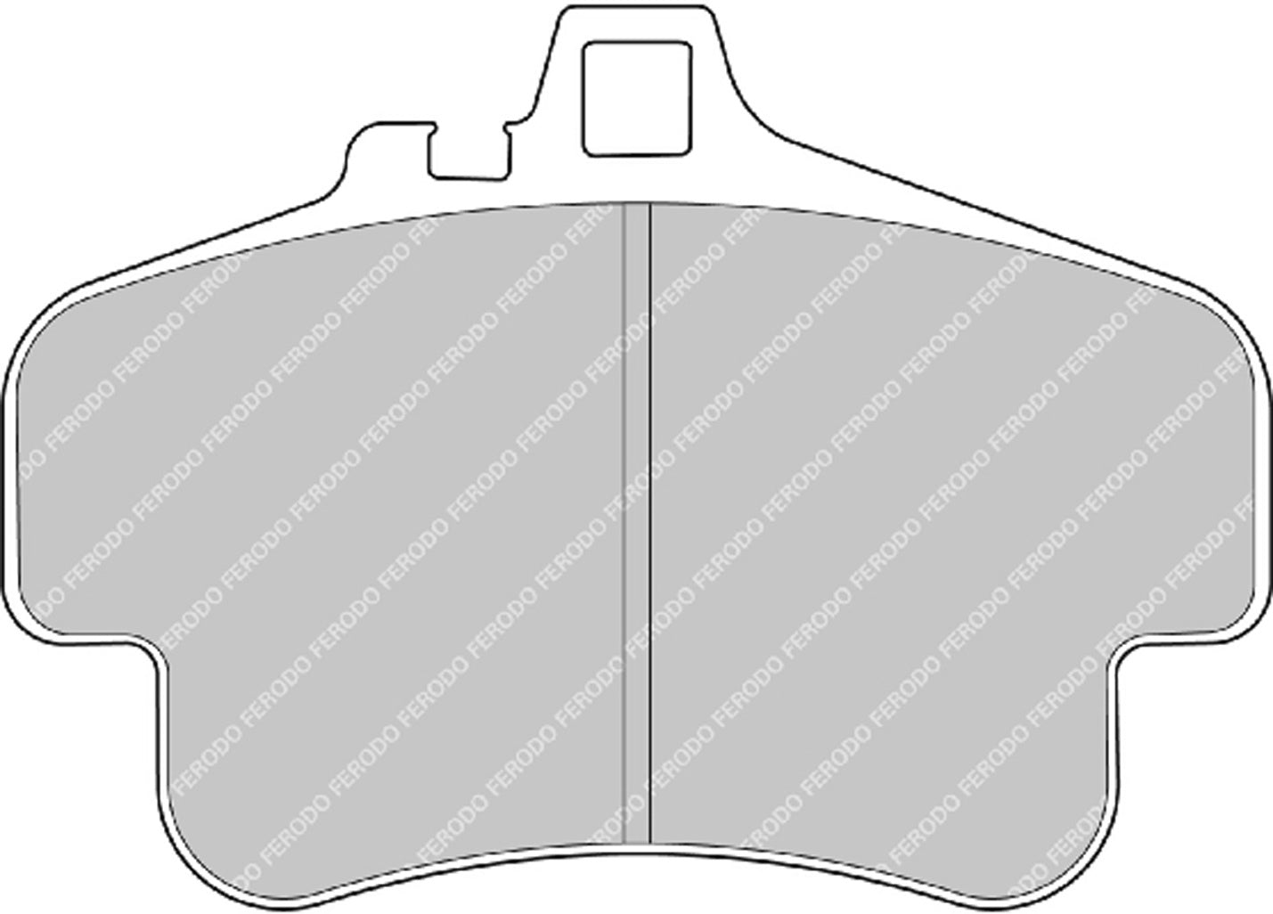 Ferodo Brake Pad Set FRP3051W DS1.11