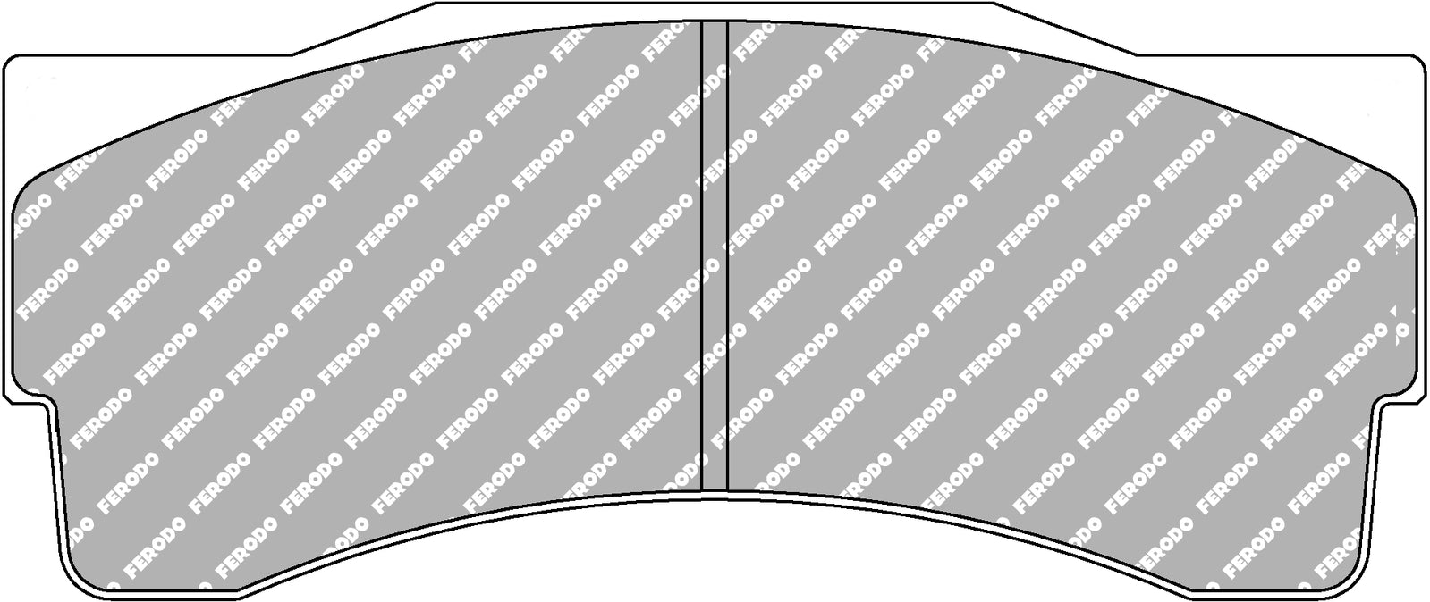 Ferodo Brake Pad Set FRP3055W DS1.11