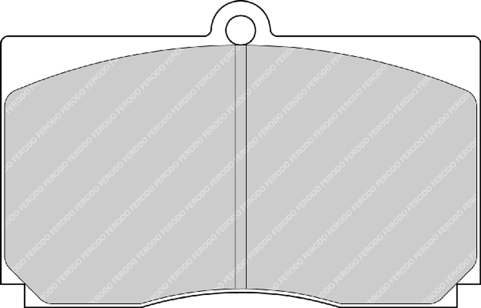 Ferodo Brake Pad Set FRP3059R DS3000