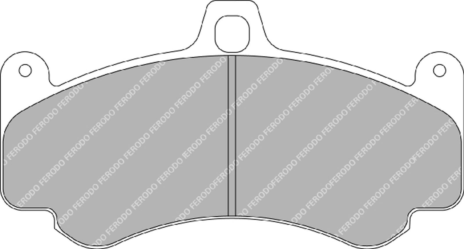 Ferodo Brake Pad Set FRP3075W DS1.11