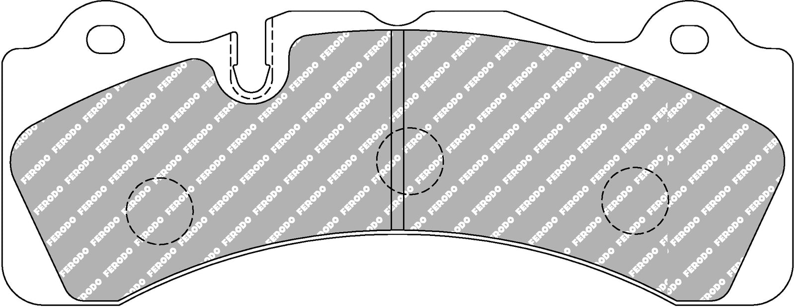 Ferodo Brake Pad Set FRP3099W DS1.11