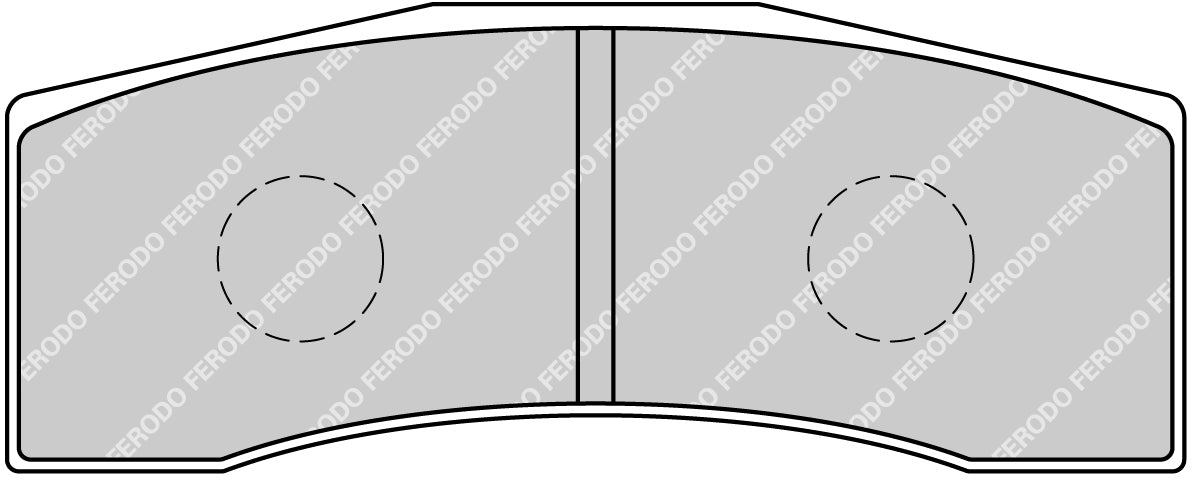 Ferodo Brake Pad Set FRP3102W DS1.11