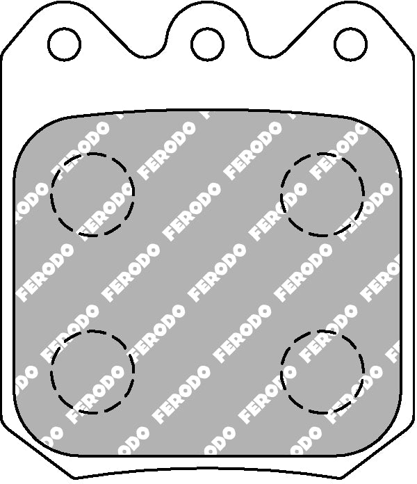 Ferodo Brake Pad Set FRP3104R DS3000