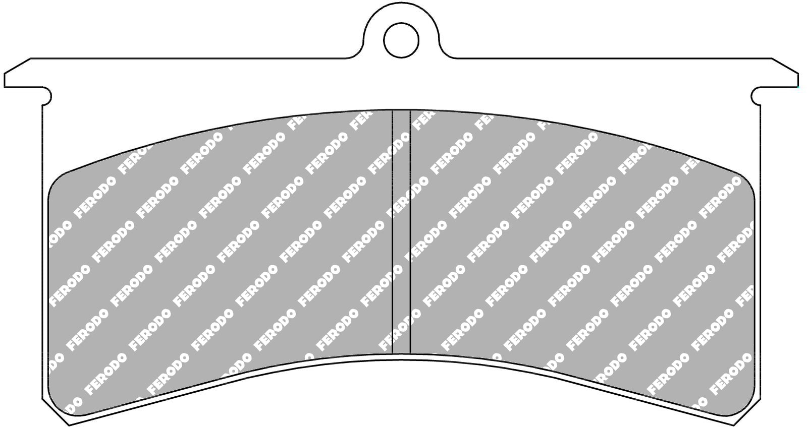 Ferodo Brake Pad Set FRP501R DS3000
